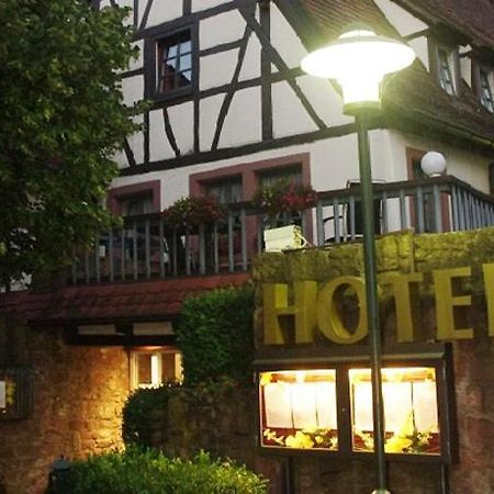 Hotel Restaurant Altes Badhaus Ебербах Екстериор снимка