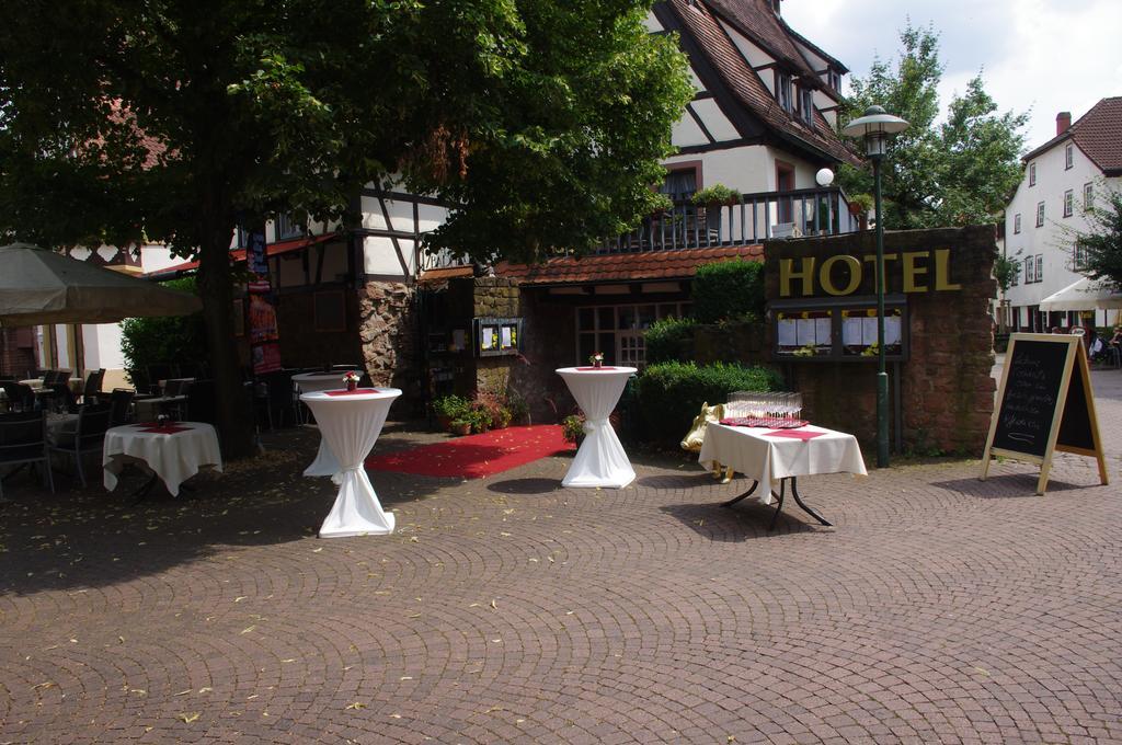 Hotel Restaurant Altes Badhaus Ебербах Екстериор снимка