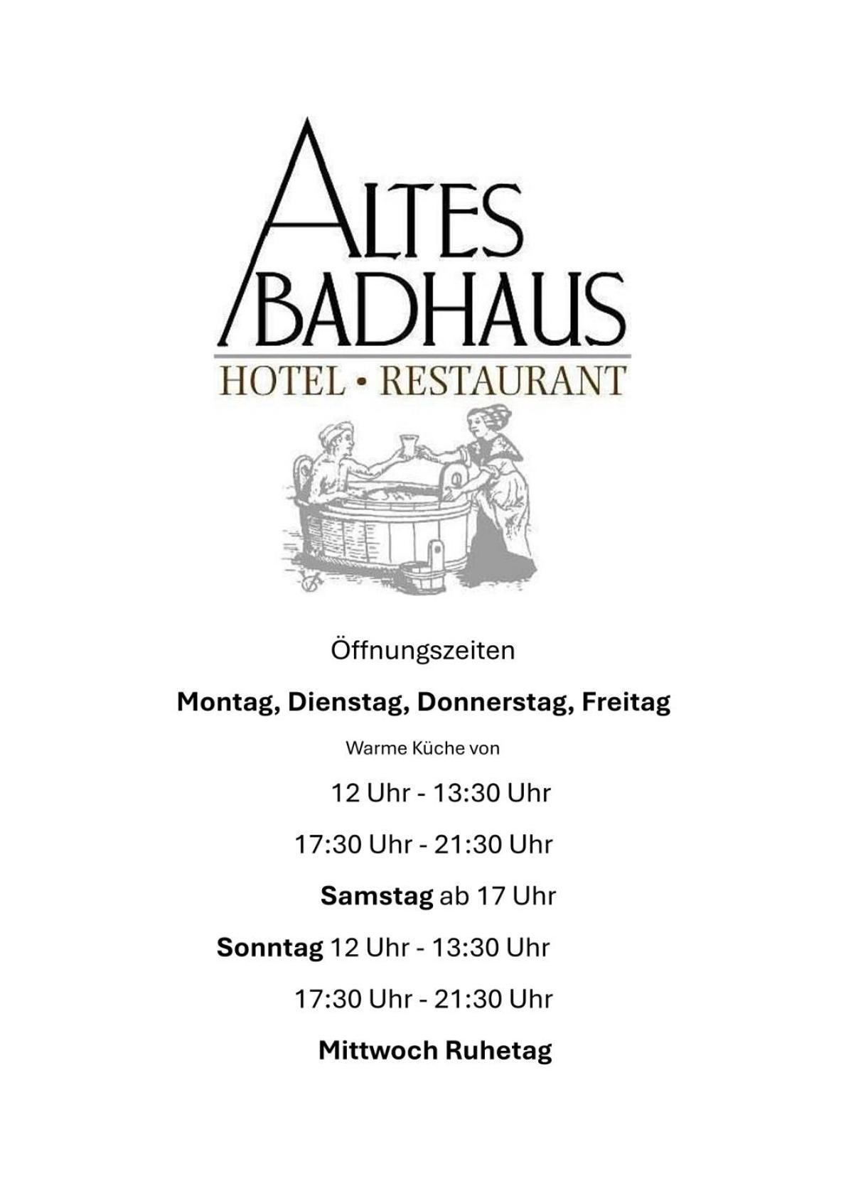 Hotel Restaurant Altes Badhaus Ебербах Екстериор снимка