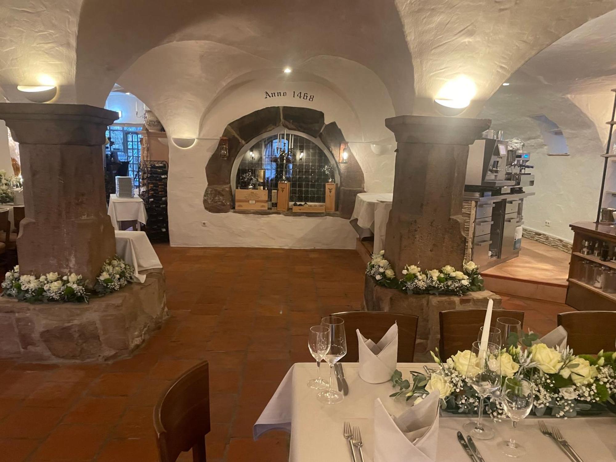 Hotel Restaurant Altes Badhaus Ебербах Екстериор снимка