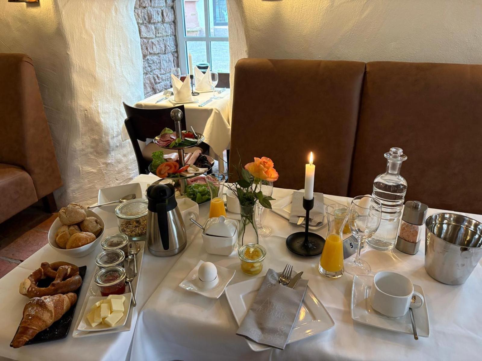 Hotel Restaurant Altes Badhaus Ебербах Екстериор снимка